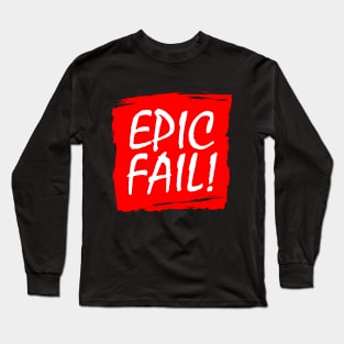 Epic Fail Graffiti Box Long Sleeve T-Shirt